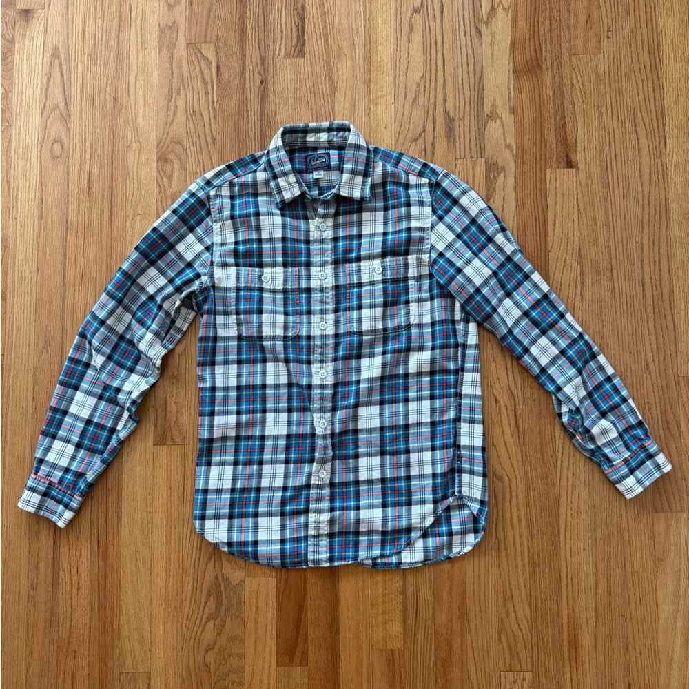 J. Crew Multicolor Plaid Casual Shirt